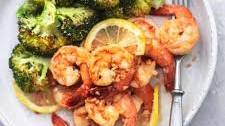 Sheet Pan Shrimp Scampi and Broccoli