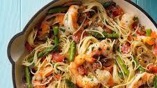 Shrimp Asparagus Pasta