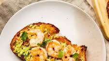 Shrimp Avocado Toast