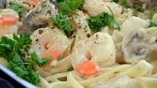 Shrimp Fettuccine Alfredo