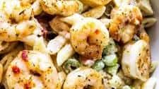 Shrimp Scampi Pasta Salad