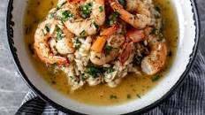 Shrimp Scampi Risotto