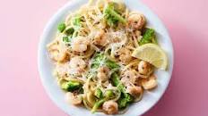 Shrimp Scampi with Spaghetti & Broccoli