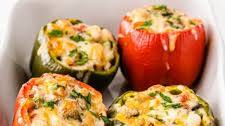 Shrimp Stuffed Peppers With Rice