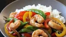 Shrimp and Pepper Stir-Fry