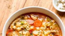 Sicilian Chicken Soup