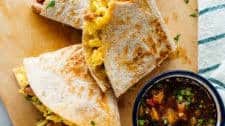 Simple Breakfast Quesadillas