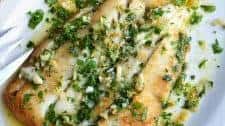 Simple Sauteed Fish with Garlic