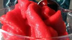 Simple Strawberry Sorbet