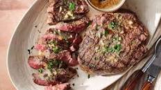 Sirloin Steak with Garlic Butter