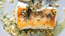 Skillet Garlic Butter White Fish