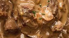 Slow Cooker Beef Stroganoff