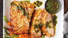 Slow-roasted Pork Belly With Chimichurri Recipe