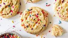 Small Batch Funfetti Sugar Cookies