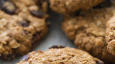 Soft & Chewy Flourless Oatmeal Raisin Cookies