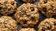 Soft and Chewy Oatmeal Chocolate Chip Cookies