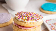 Soft and Easy Sour Cream Cookies with Frosting