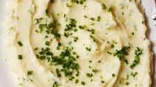 Sour Cream and Chive Mashed Potatoes