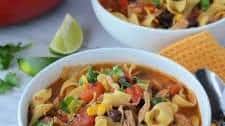 Southwest Chicken Noodle Soup