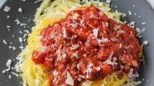 Spaghetti Squash with Marinara Sauce