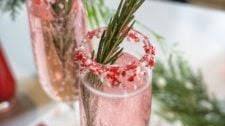 Sparkling Peppermint Cocktails