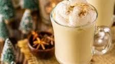 Spiced Bourbon Eggnog