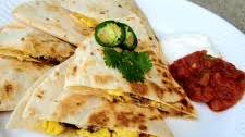 Spicy Breakfast Quesadillas