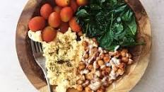 Spicy Chickpea Breakfast Bowl with Za’atar Eggs