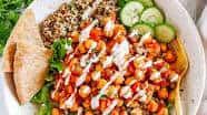 Spicy Chickpea Quinoa Bowls