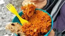 Spicy Dhal and Roti