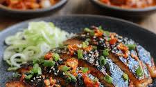 Spicy Grilled Mackerel with Korean Marinade Recipe