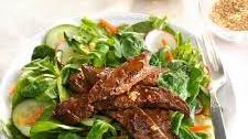 Spicy Mongolian Beef Salad