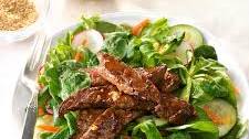 Spicy Mongolian Beef Salad