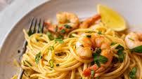 Spicy Shrimp Scampi with Linguine