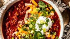 Spicy Turkey Chili