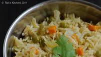 Spicy vegetable pulao