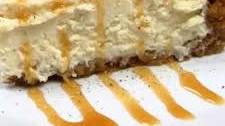 Spiked Eggnog Cheesecake