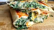 Spinach & Artichoke Dip Quesadillas