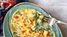 Spinach Corn Au Gratin Recipe