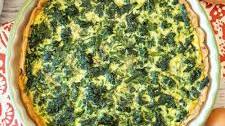 Spinach Feta Quiche