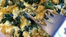 Spinach Feta Scrambled Eggs