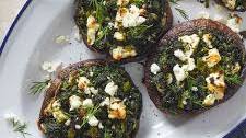 Spinach & Feta-Stuffed Portobello Mushrooms