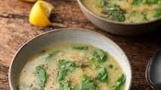 Spinach, Lemon and Lentil Soup