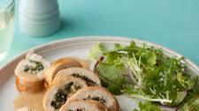 Spinach and Mushroom Stuffed Chicken Breasts