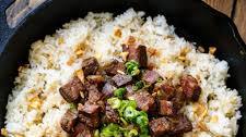 Steak Garlic Rice