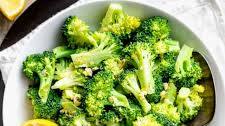 Steamed Lemon Garlic Broccoli Recipe