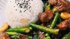 Stir Fried Beef & Asparagus