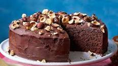 Storecupboard chocolate hazelnut cake