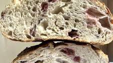 Strawberry Almond Sourdough Loaf