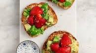 Strawberry Basil Avocado Toast